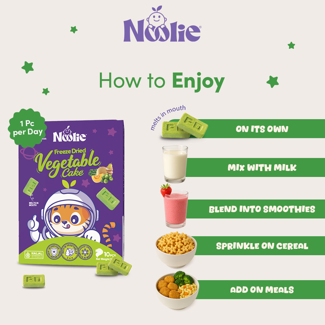Noolie® Freeze Dried Vegetable Cake