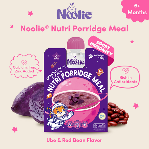 Noolie® Nutri Porridge Meal - Ube & Red Bean Flavor