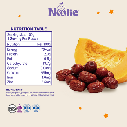 Noolie® Nutri Porridge Meal - Pumpkin & Dates