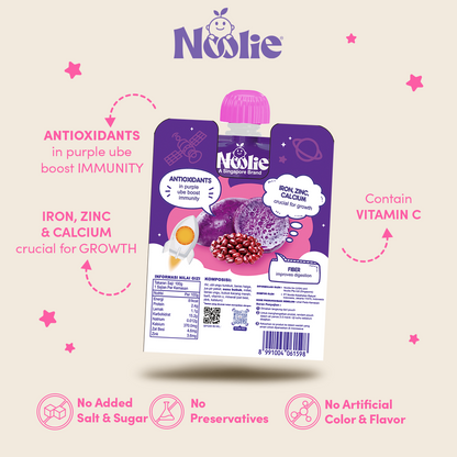 Noolie® Nutri Porridge Meal - Ube & Red Bean