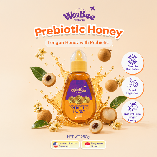 WooBee Prebiotic Honey (Longan Honey with Prebiotic)