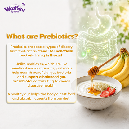 WooBee Prebiotic Honey (Longan Honey with Prebiotic)